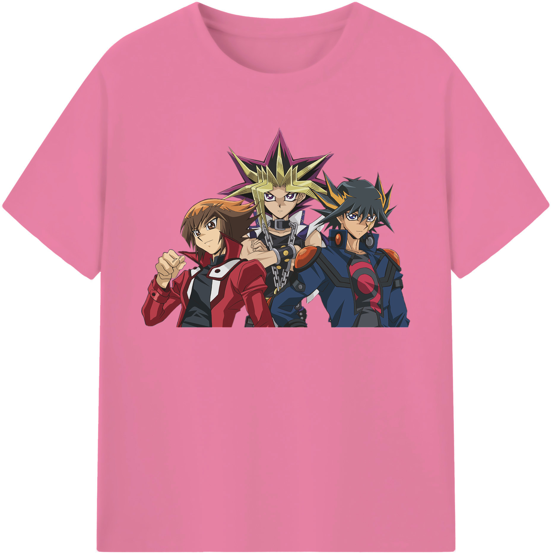 （画像用） 遊☆戯☆王 Yu-Gi-Oh! 綿100％半袖Tシャツ（フロントプリント）
